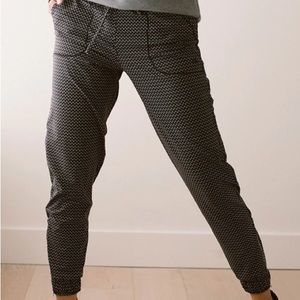 Joggers Black Gingham - Albion Fit - Size S